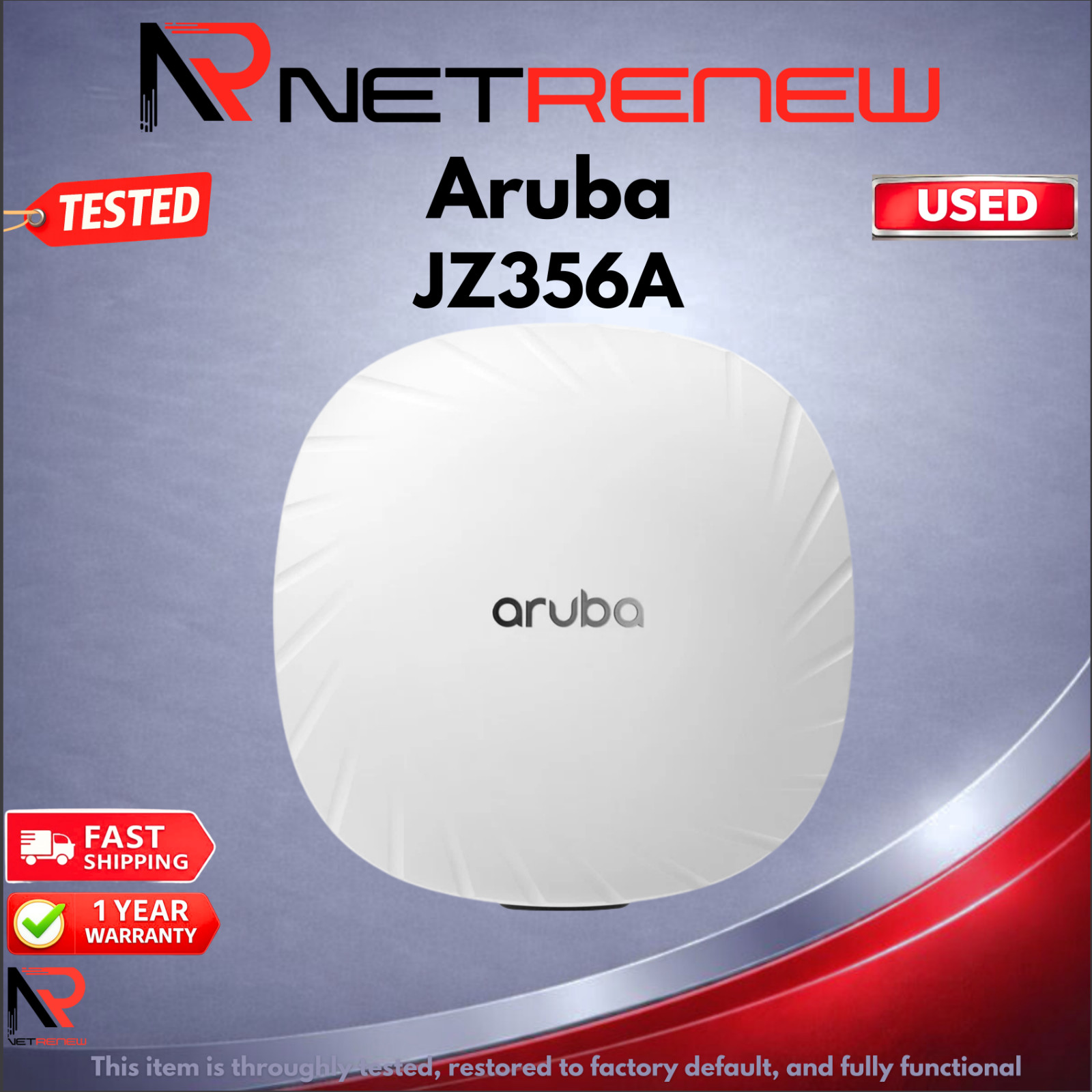 Aruba AP-555 JZ356A  Wi-Fi 6 802.11ax Tested Item Only
