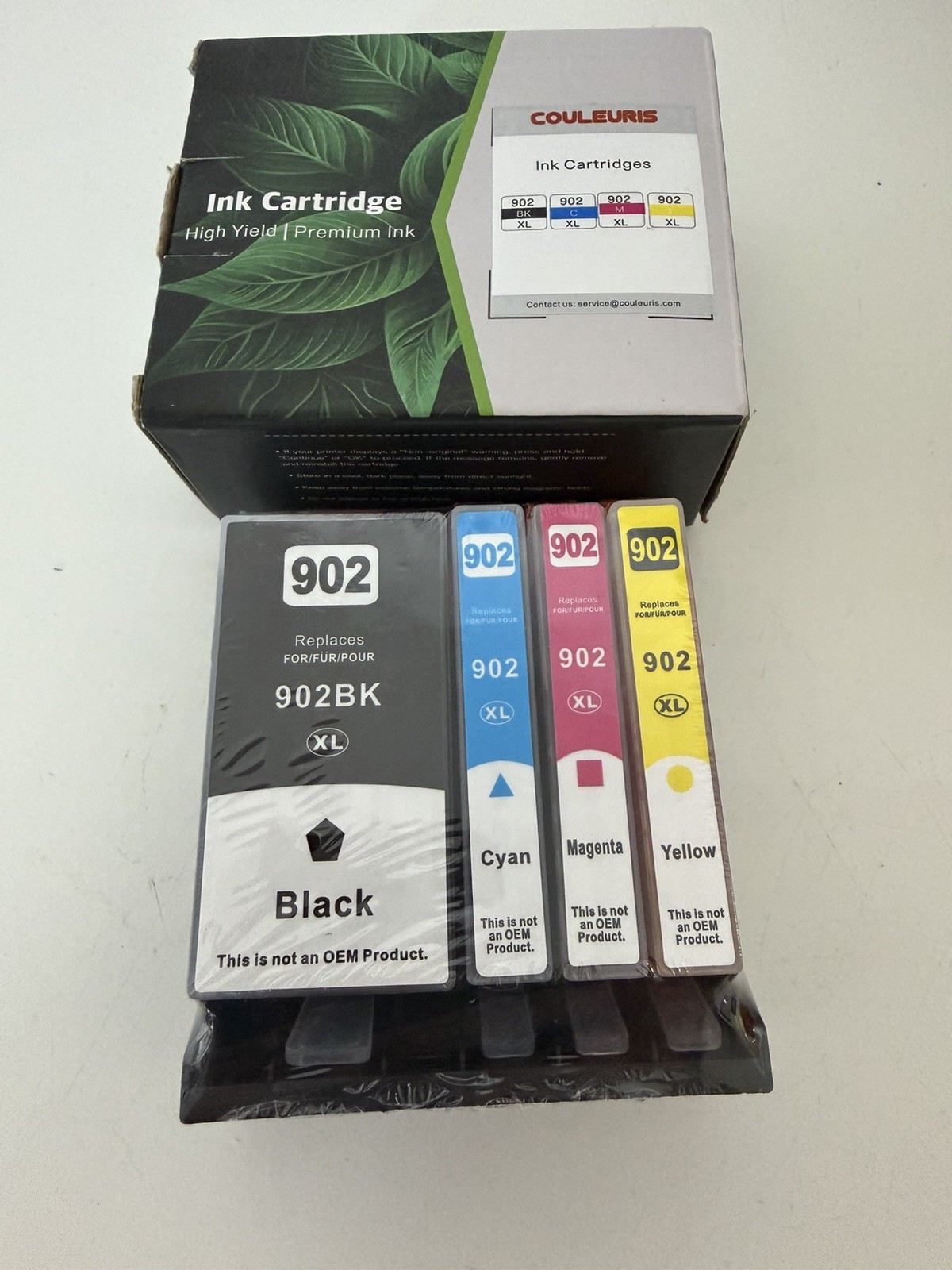 Couleuris Ink Cartridge 902 XL High-Yield Premium Ink