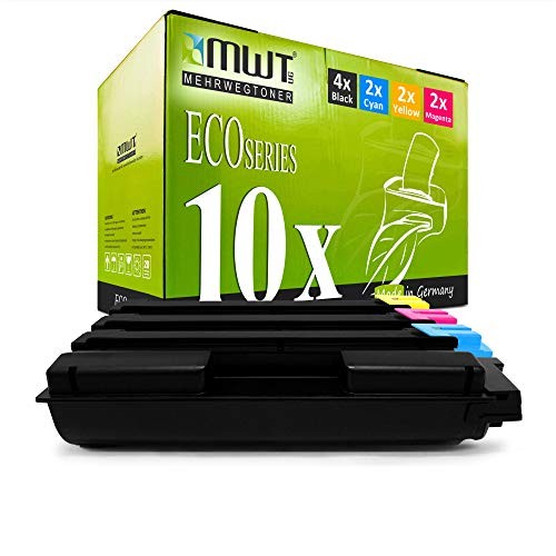 Eurotone 10x Tonerkassette Compatible for Kyocera Multicolour