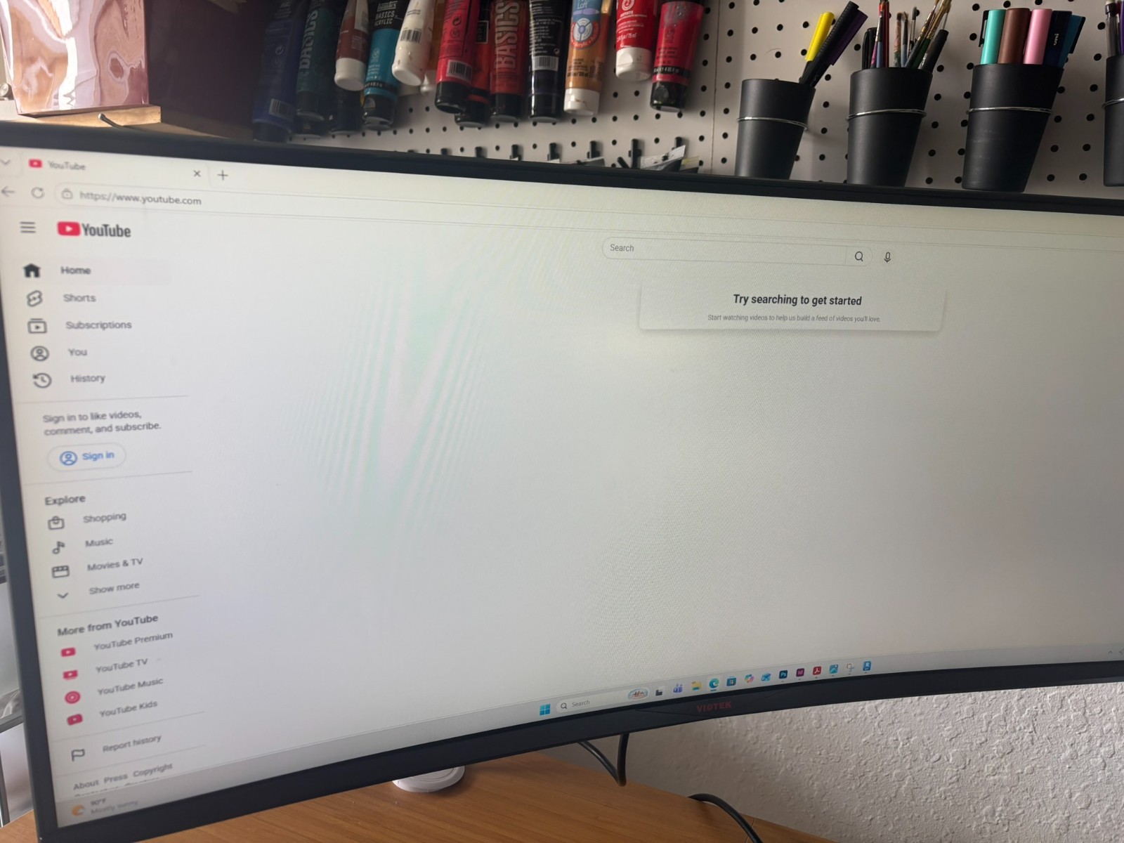 2 X VIOTEK GN35DA 35” Curved Ultrawide Gaming Monitor 3840x1080p