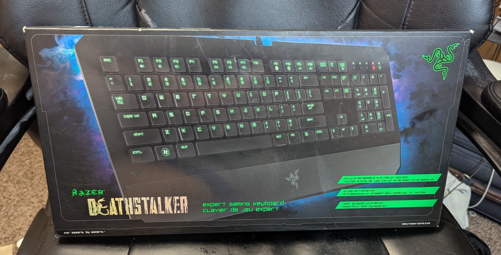 Razer Deathstalker RZ03-0080 Gaming Keyboard Wired Tested Working In Box