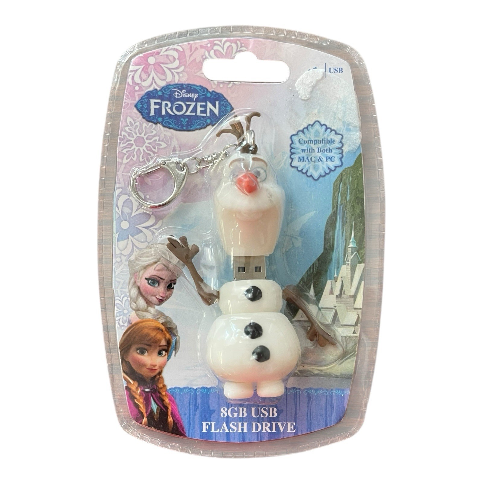 Disney Frozen Olaf 8GB USB Flash Drive For Mac & PC Sealed