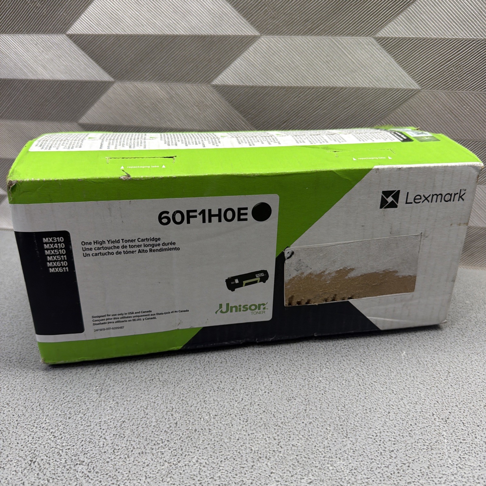 Lexmark 60F1H0E ONE HIGH YIELD Toner Black