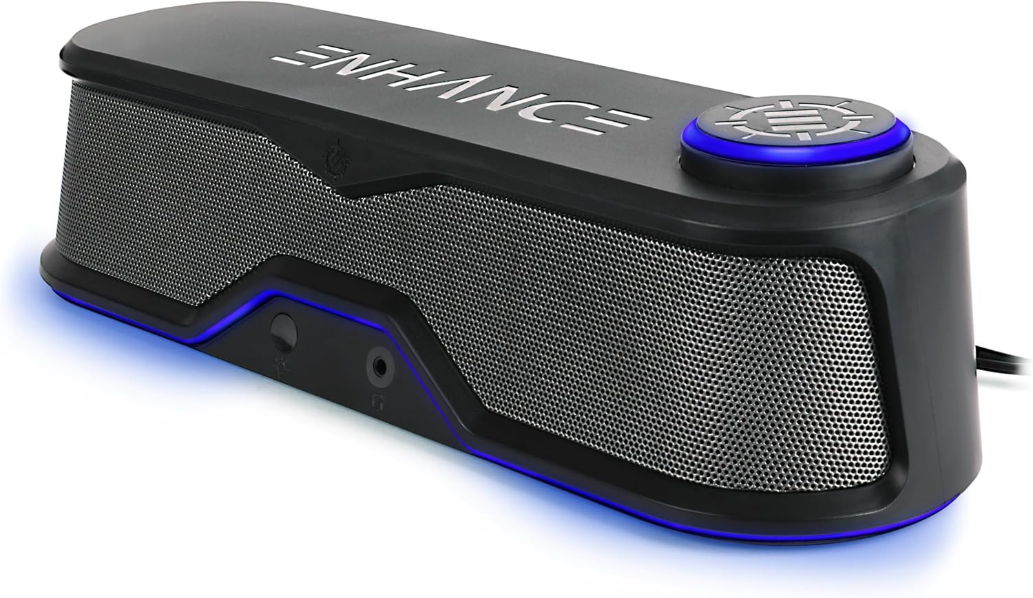 SB1 Computer Speakers High Excursion Soundbar - USB Powered Computer Sound Bar,