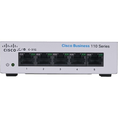 Cisco Business 110 CBS110-5T-D Ethernet Switch