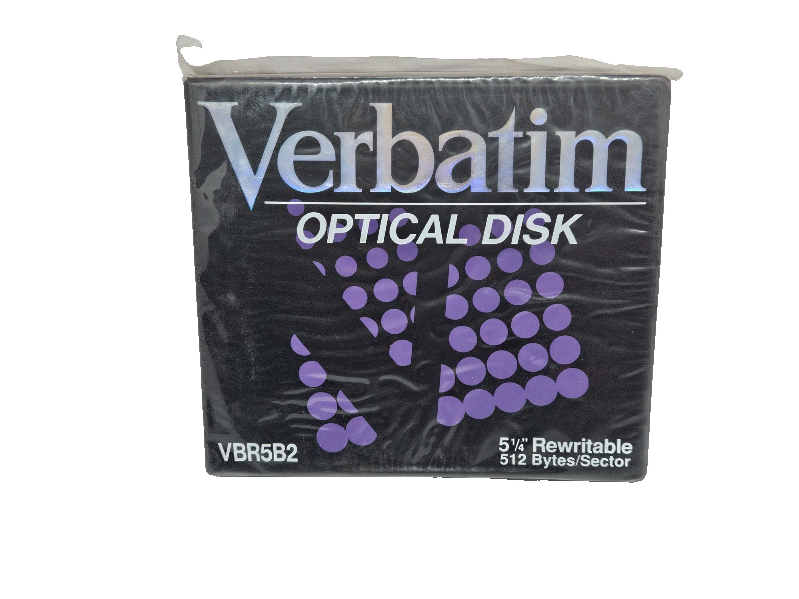 Verbatim 5.25" Rewritable Optical Disk 600MB 512 B/S 1Pk #VBR5B2