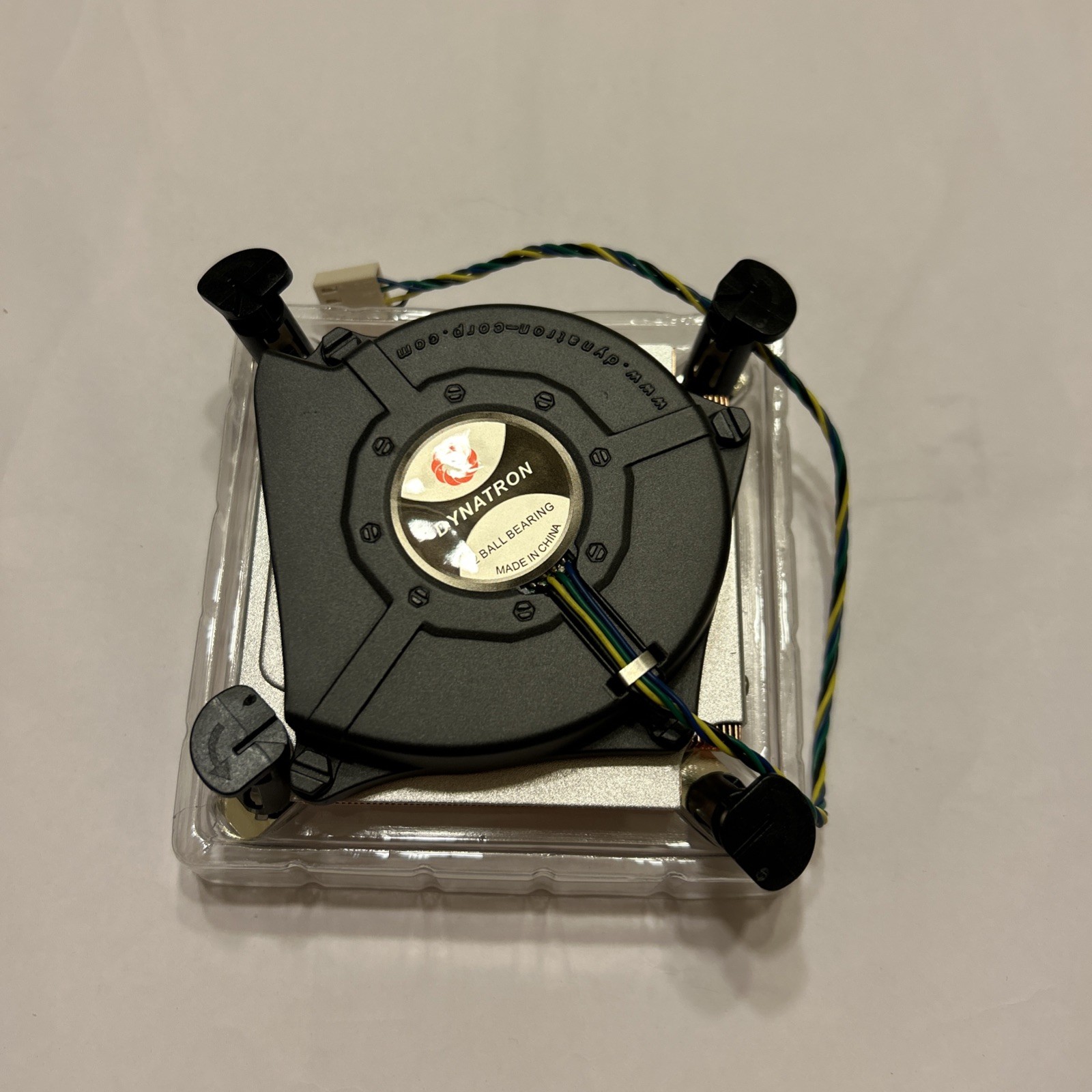 Dynatron K2 LGA 1155/1156 Intel Core i3/i5/i7 Low Profile/1U CPU cooler, 73W TDP