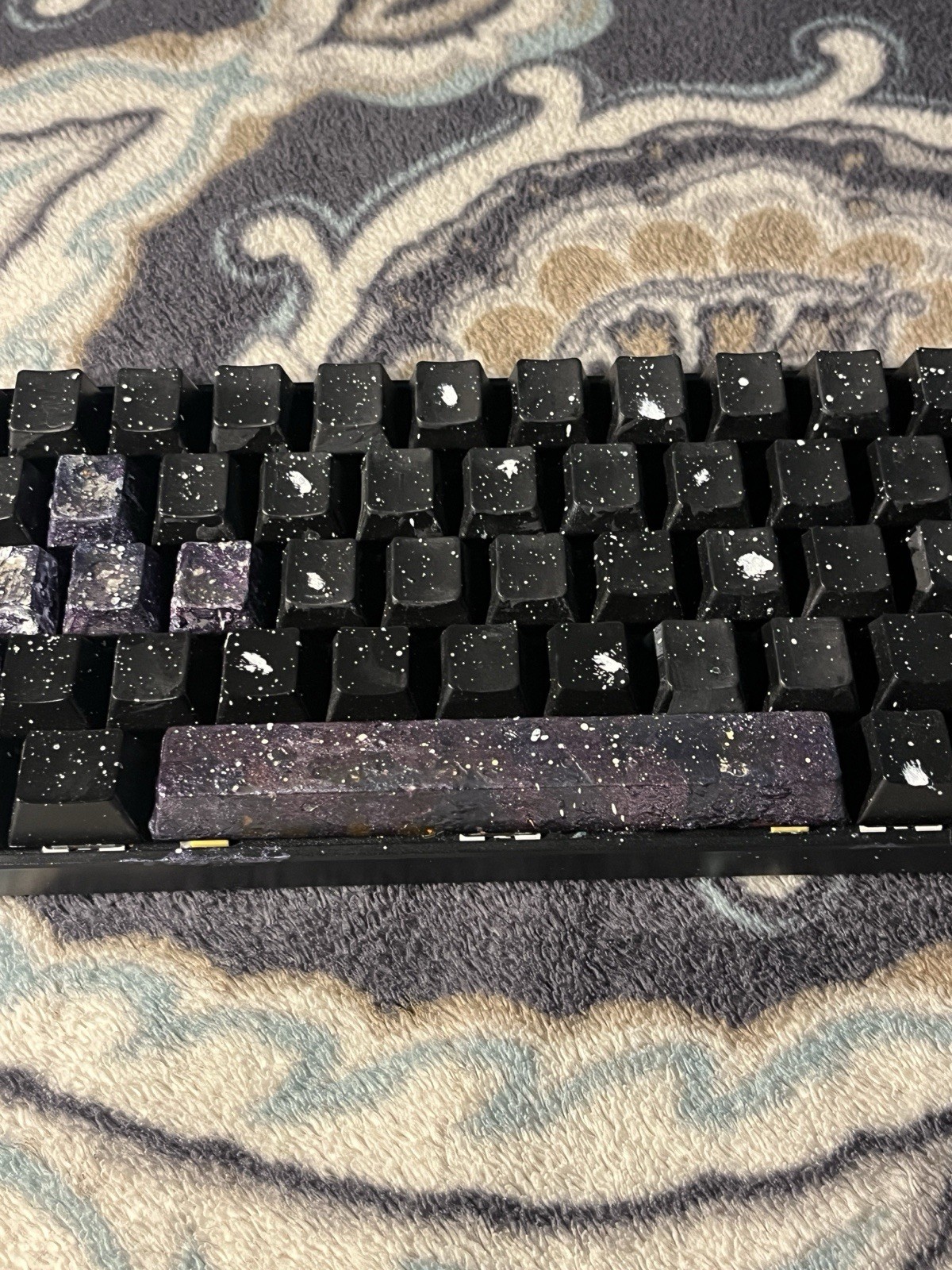 ZIYOU LANG K68 Mechanical Keyboard minimalist galaxy keys wireless 60% gaming