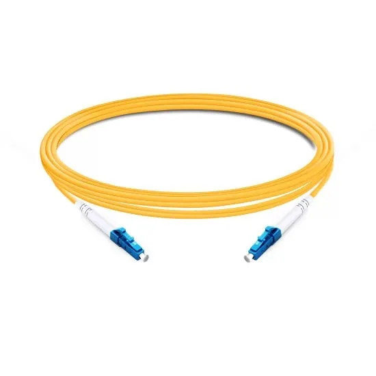 30M Simplex OS2 Single Mode LC UPC to LC UPC LSZH 2.0mm Fiber Optic Cable