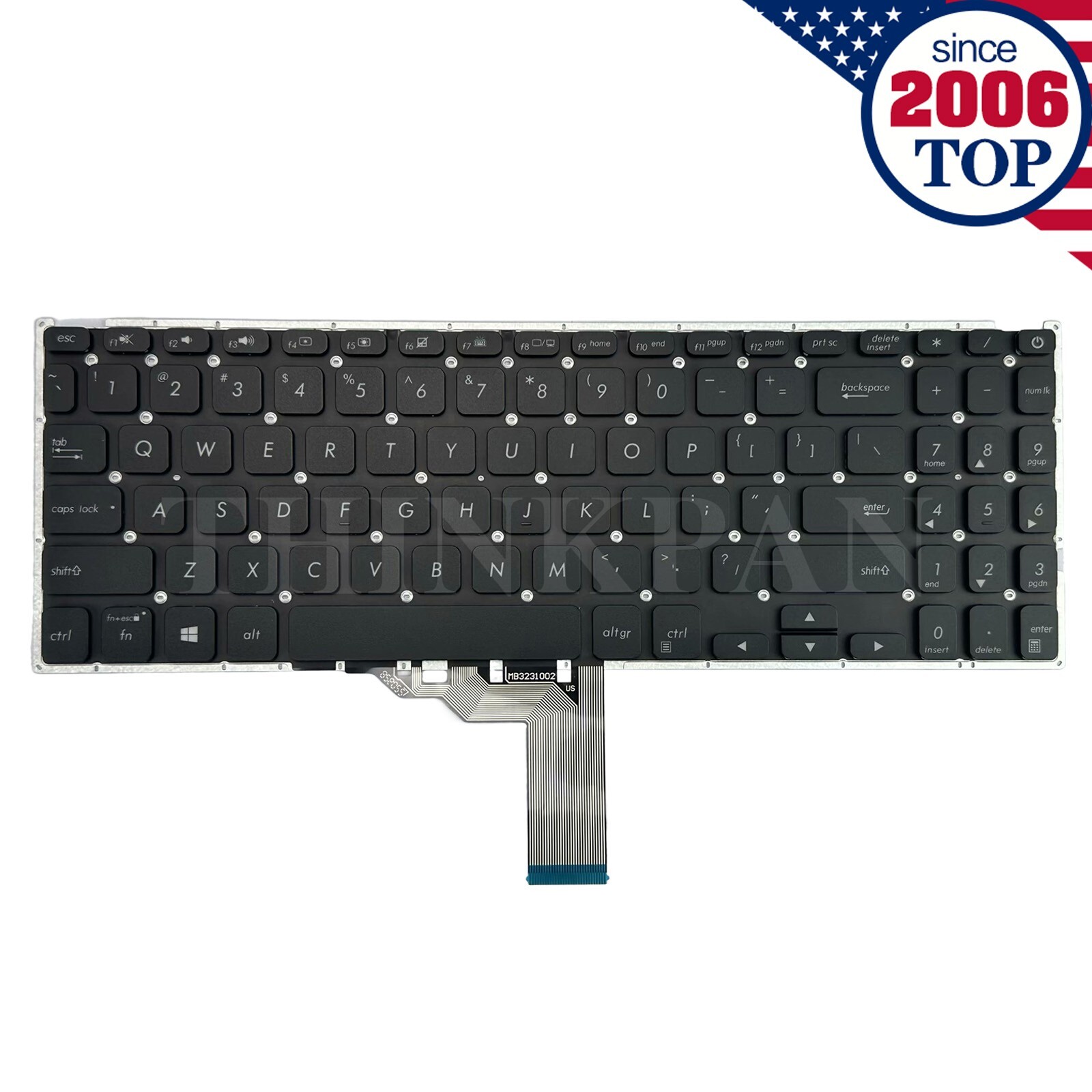 Backlit US Keyboard for Asus Vivobook F512J X512J X512JA X512 X512D X512FA X512F
