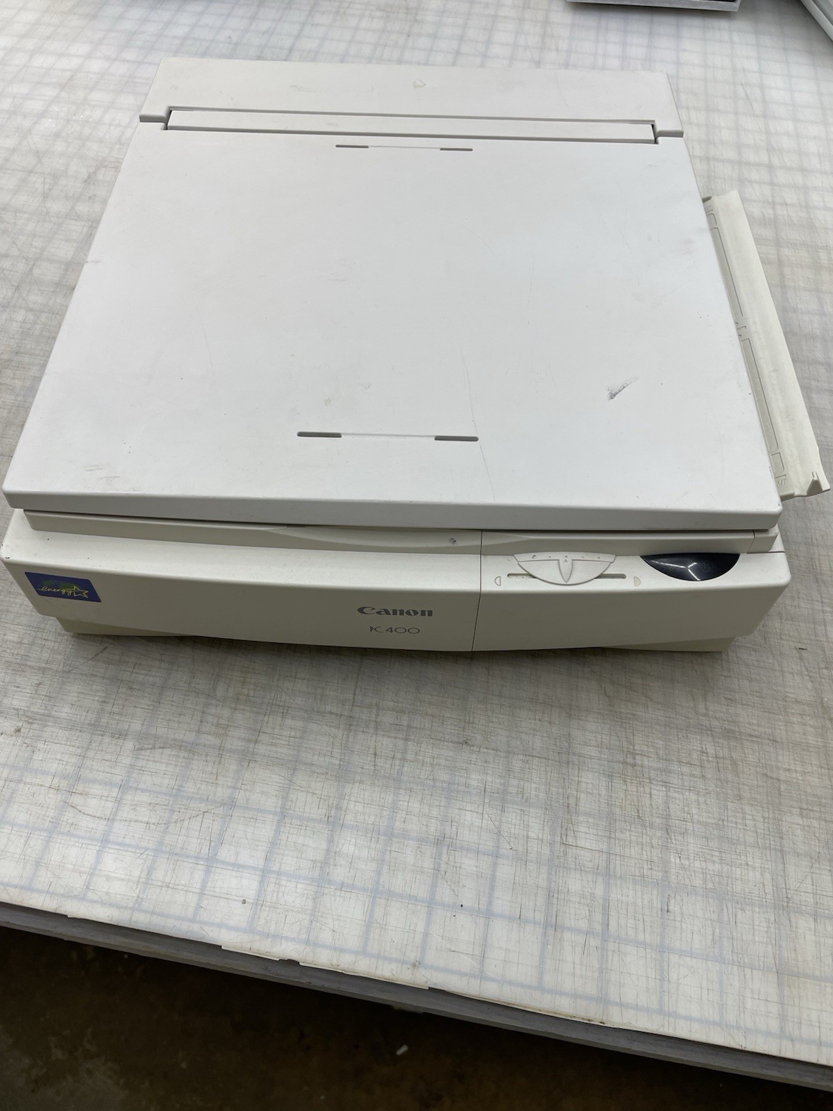Vintage Canon PC400 PC Not Working  For Parts Not Tested Bad Power Button As Is