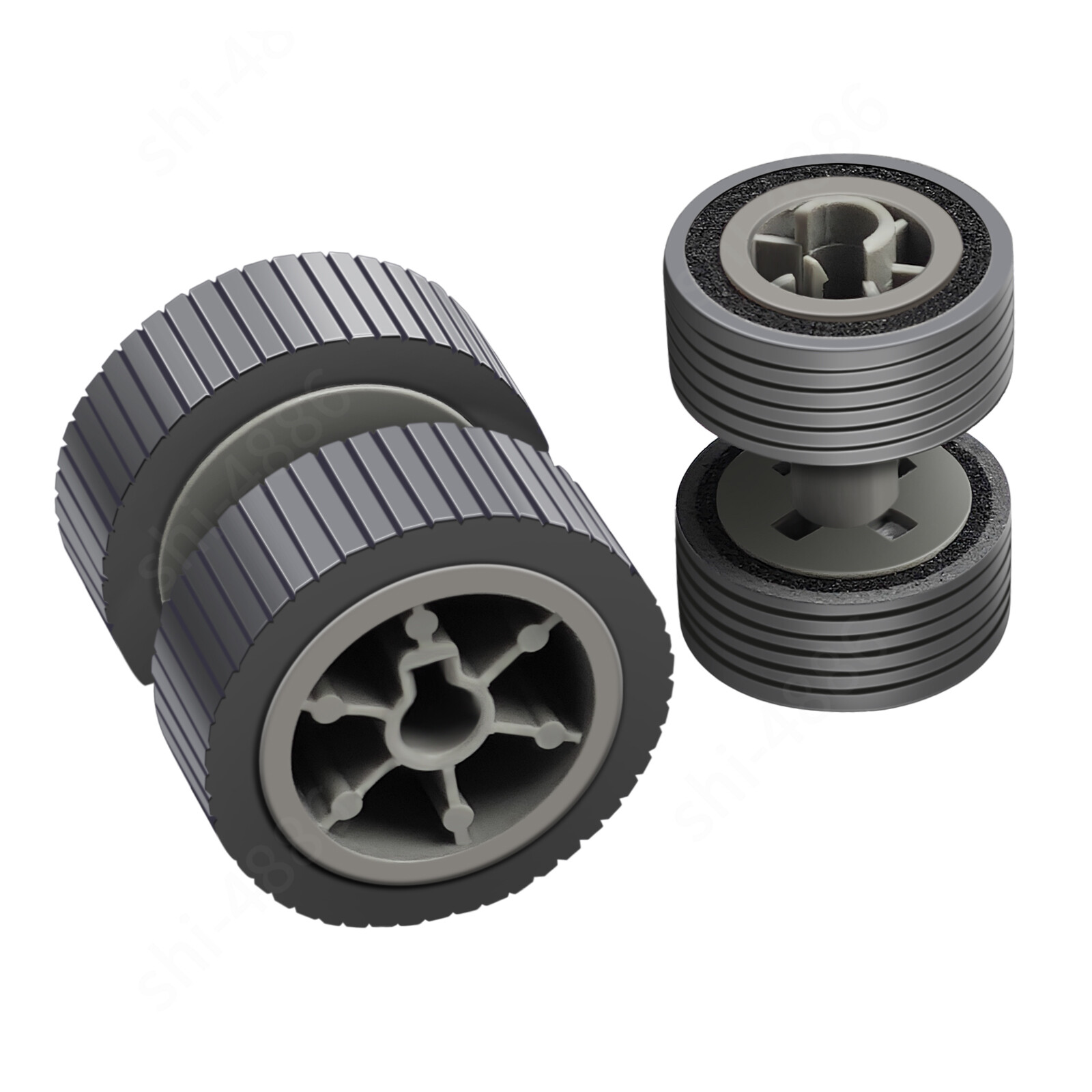 PA03540-0001 PA03540-0002 Brake Roller Pickup Roller For Fujitsu fi-6130 fi-6230