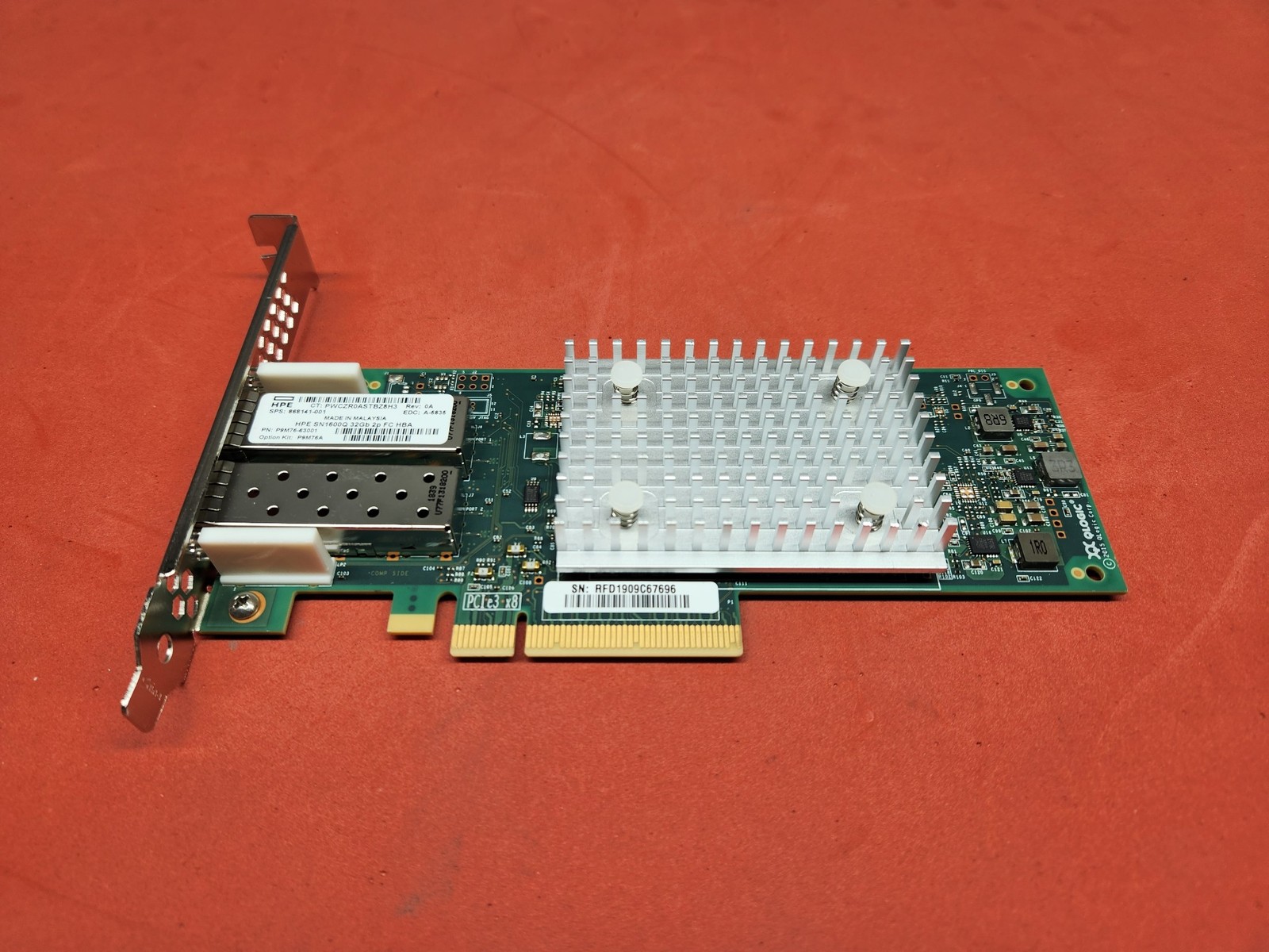 HPE QLE2742-HP SN1600Q 32GB 2p Dual-Port FC HBA Host Bus Adapter Card PCIe 3.0