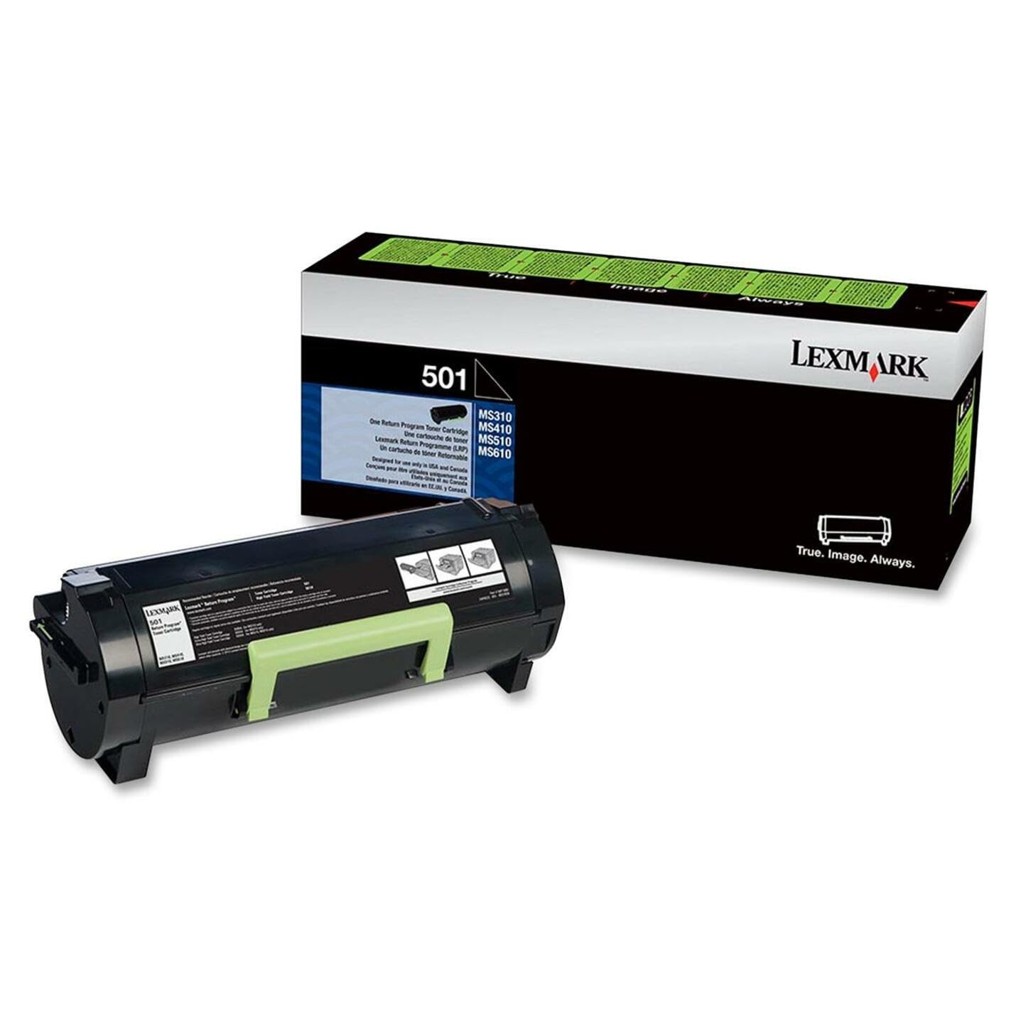Original Lexmark 50F1000 Black Toner. New Sealed Box, We Ship Fast