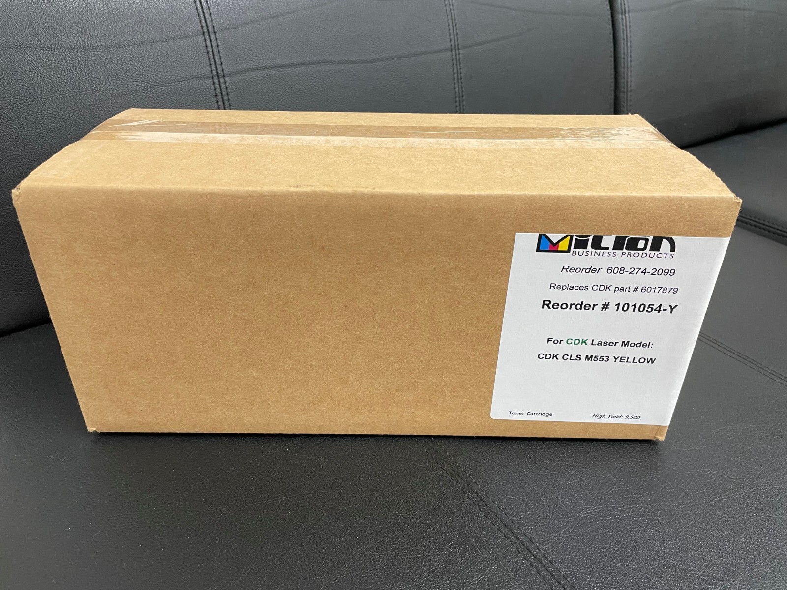 New CDK Global Yellow Toner Cartridge M553 Printer 6017879