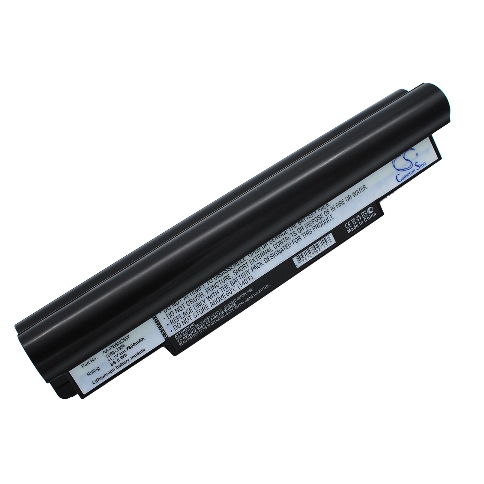 Battery for Samsung N110 NC10 1588-3366 AA-PB6NC6W/E AA-PB6NC6W/US AA-PB8NC6B/E