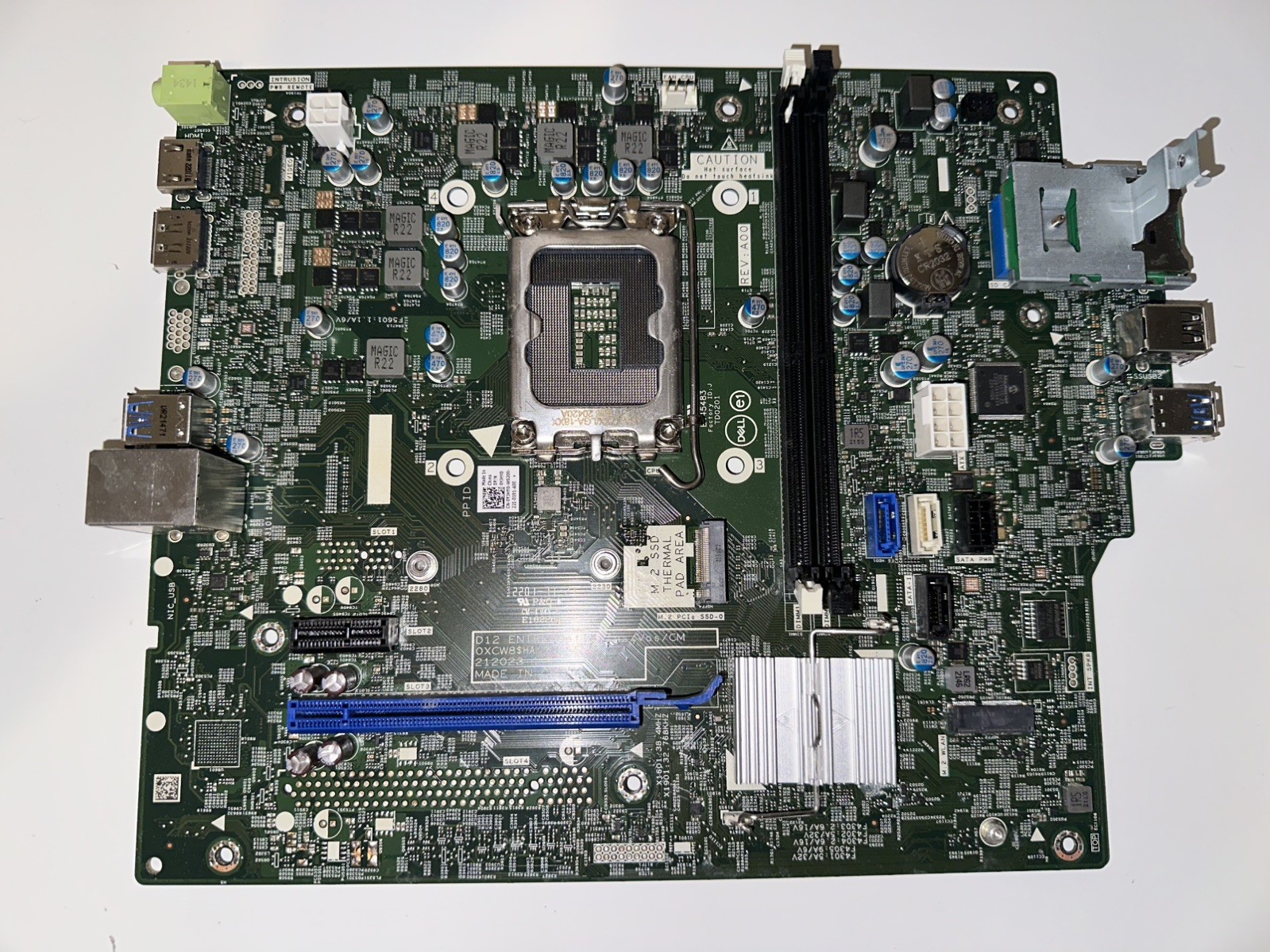 Dell INSPIRON 3910  12th Gen PC Motherboard LGA1700 BENT PIN As-Is for parts
