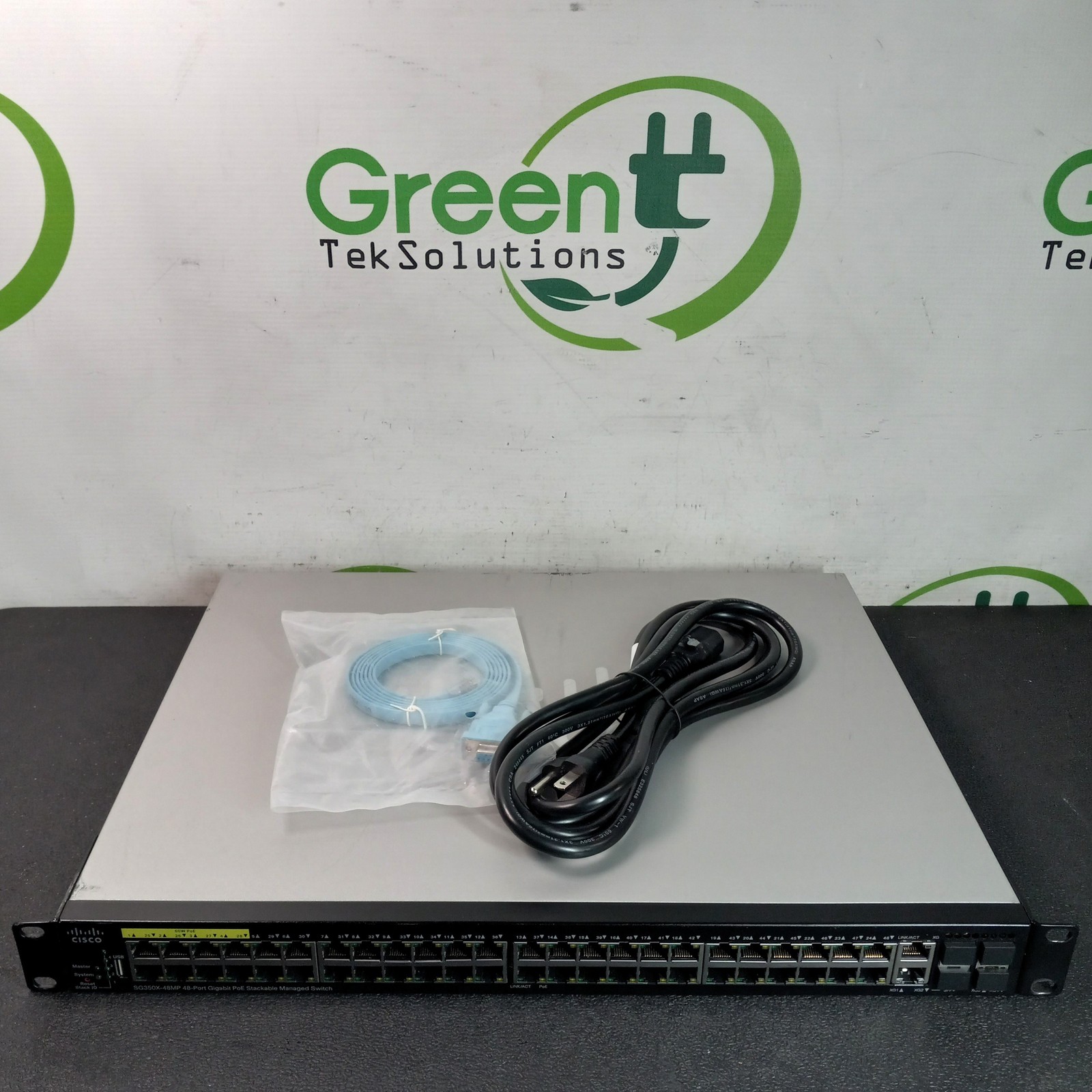 Cisco SG350X-48MP-K9 48-Port Gigabit 10G SFP+ PoE+ Switch