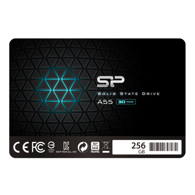 Silicon Power Ace A55 256 GB,Internal,5400 RPM,2.5 inch (SP256GBSS3A55S25) Solid