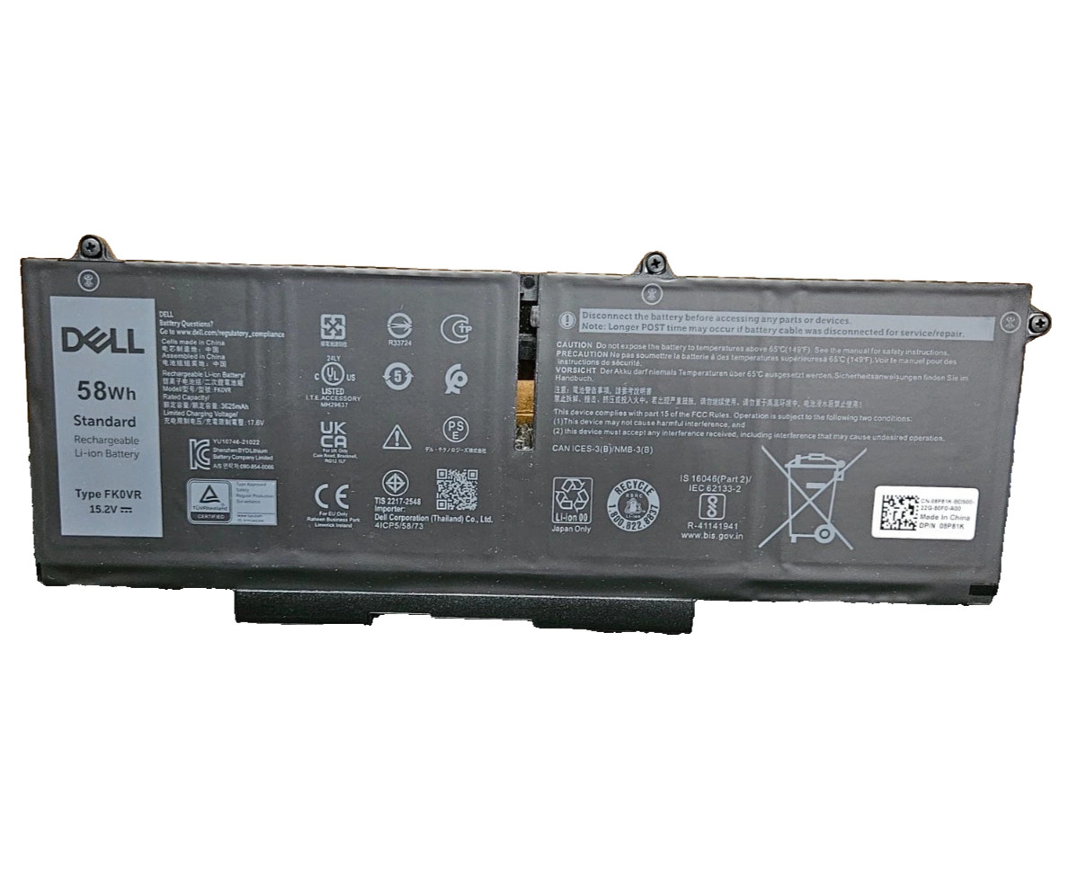 Genuine OEM 58Wh 07KRV Battery For Dell Latitude 5430 5530 7430 7530 Series NEW
