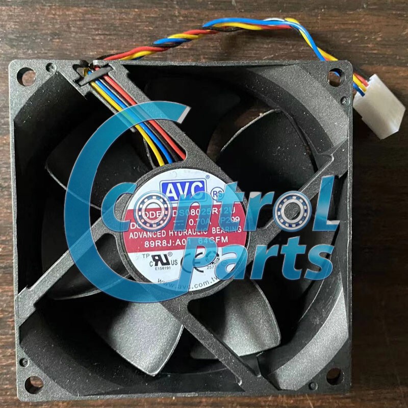 1PCS Brand New AVC DS08025R12U DC12V 0.7A 80*80*25MM 4pin Cooling Fan