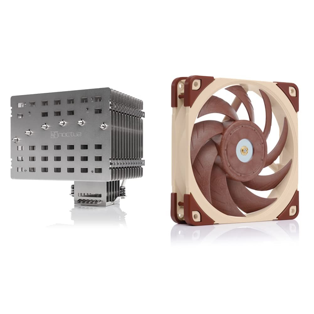 Noctua Bundle: 1x NH-P1 Passive CPU Cooler + NF-A12x25 LS-PWM, Ultra...