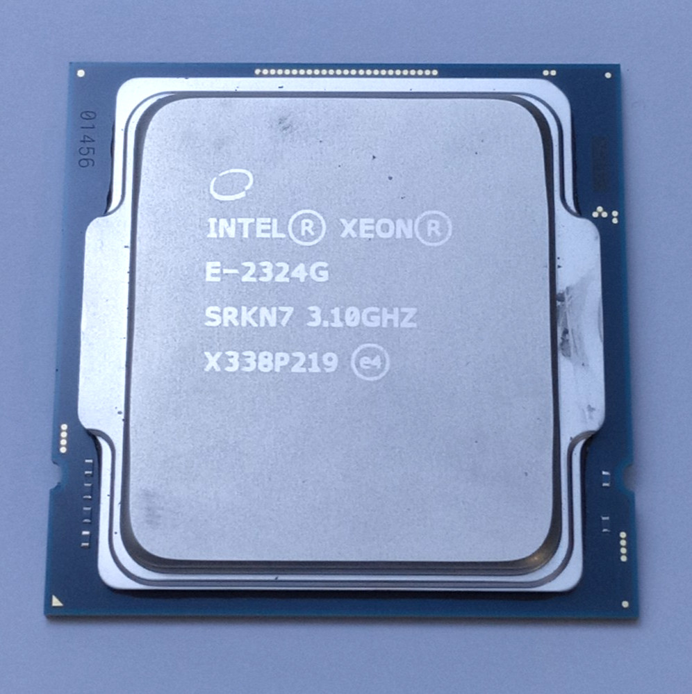Intel XEON E-2324G SRKN7 3.10GHz LGA 1200 CPU 4 Core 4 Thread