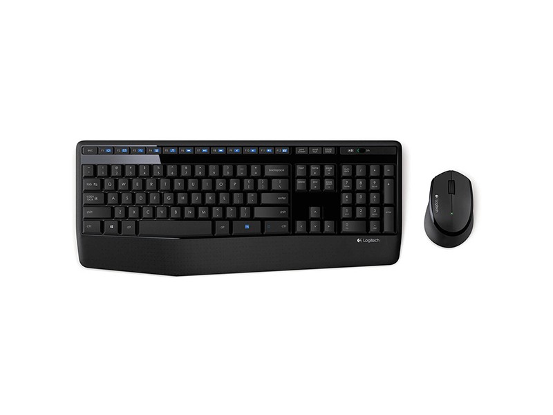 Logitech 920-006481 MK345 Wireless Keyboard & Mouse Black 2pk Bundle Brand New