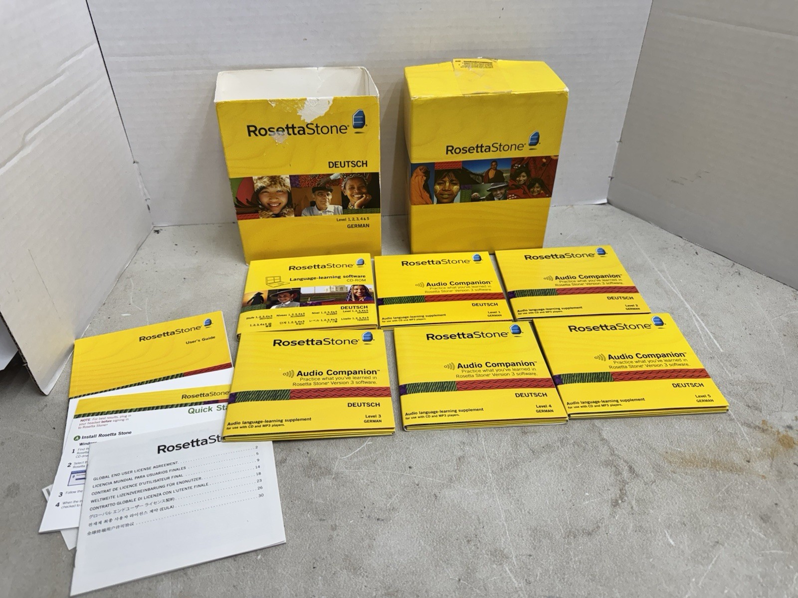 Rosetta Stone German Level 1-5 Set for PC, Mac