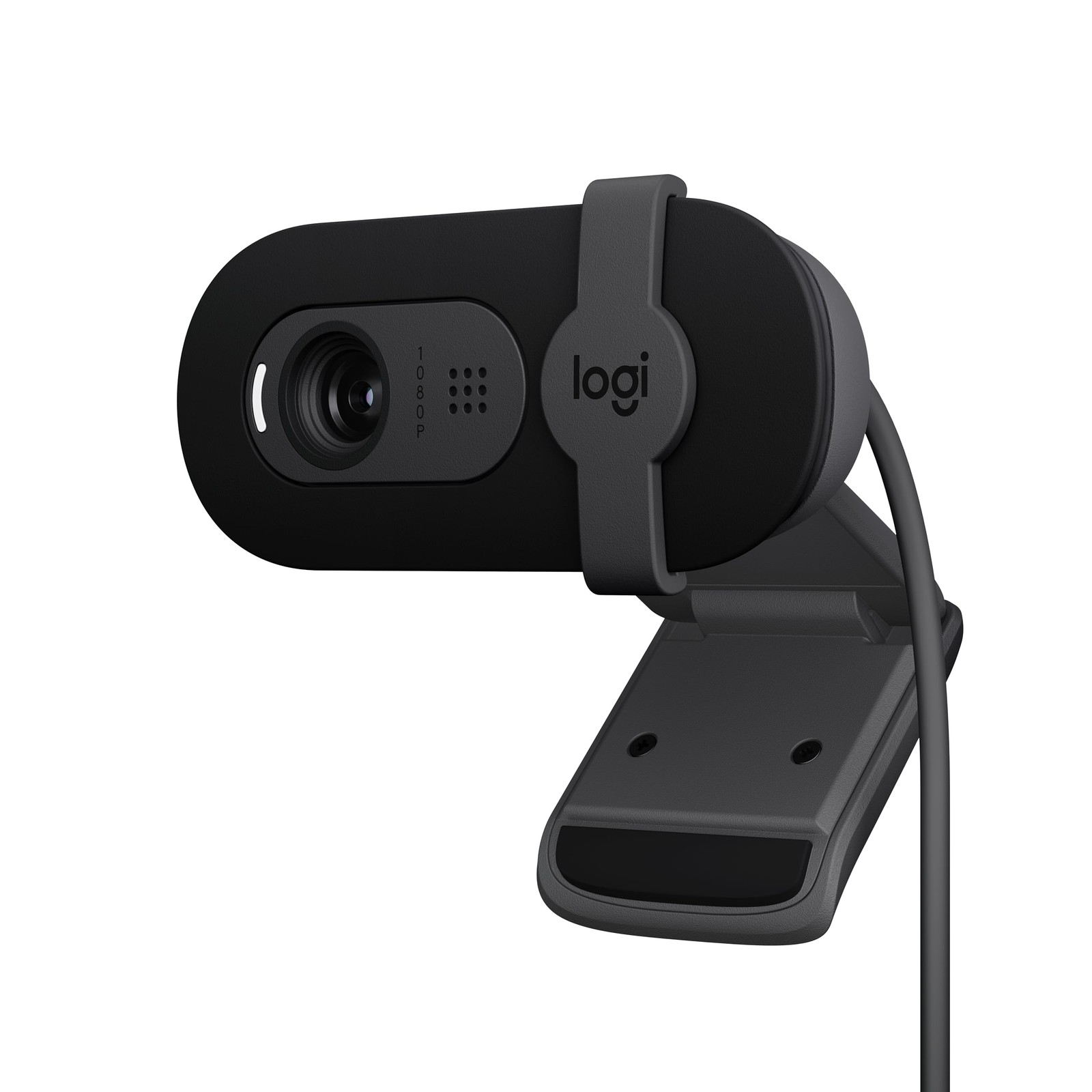 Logitech Brio 101 Full HD 1080p Webcam for Streaming and Meetings  Black