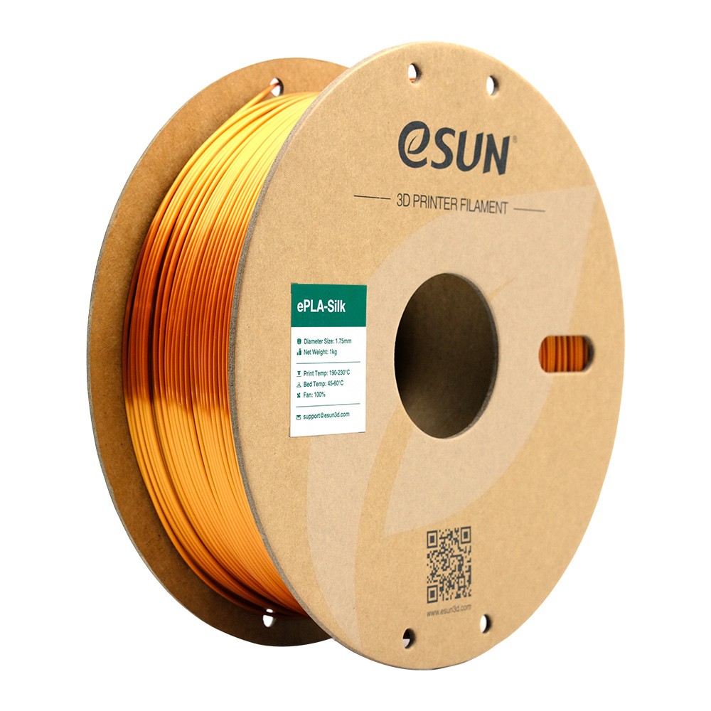 【Buy 5 Pay 3】eSUN PLA SILK 3D Printer Filament 1.75mm 1KG Shiny& Smooth Silk PLA