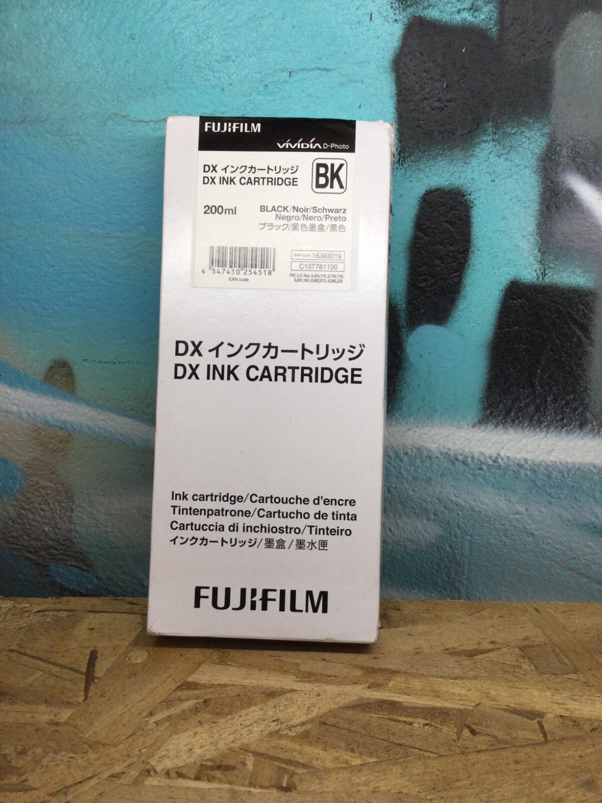 FujiFilm DX100 Ink Cartridge 200ml Black C13T781100 EXP 2025 NEW OPEN BOX  RS