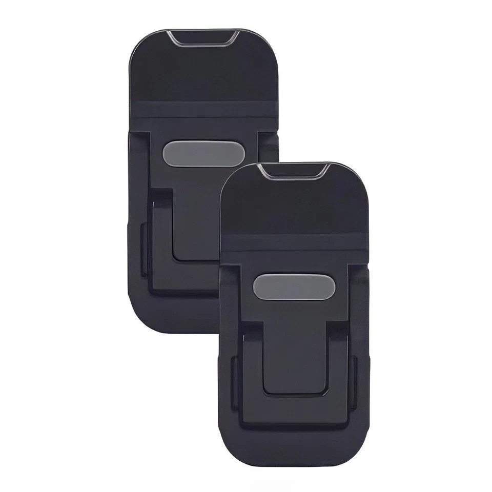 2x Invisible Mini Laptop Stand Foldable Zinc Alloy Cooling Riser for MacBook HP