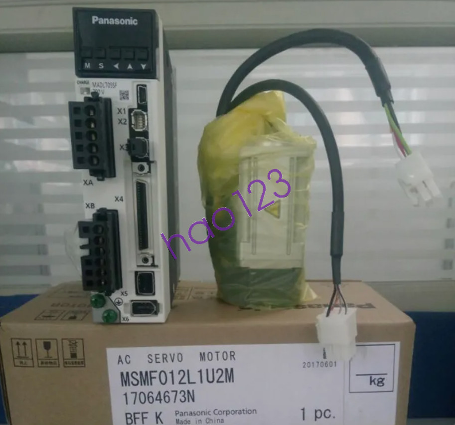 New In Box PANASONIC SERVO MOTOR MSMF012L1U2M DHL/FedEx