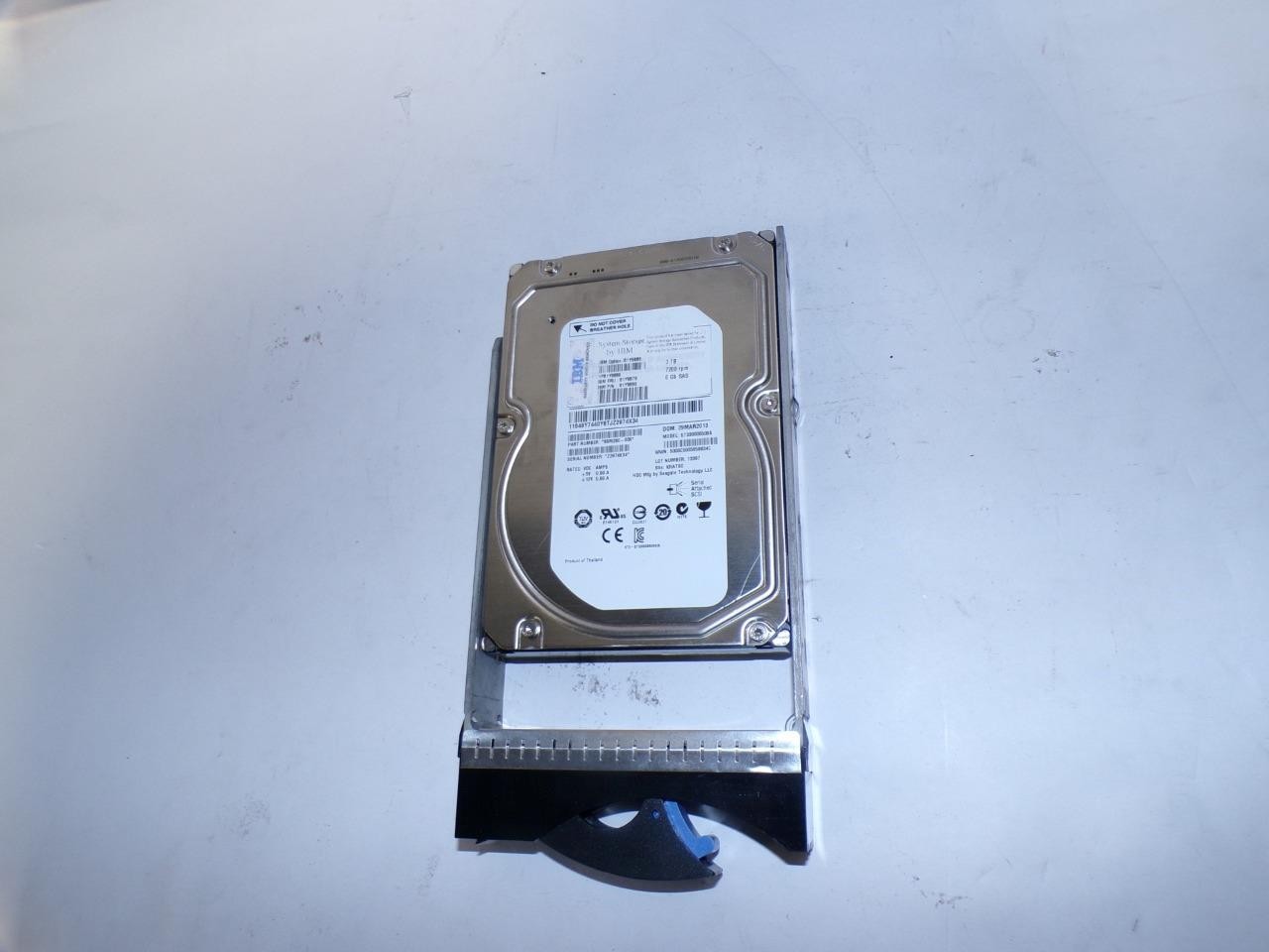 IBM 3TB 7.2K 6G SAS 3.5 Hard Drive ST33000650SS 81Y9886 81Y9678 81Y9890 w/ Caddy