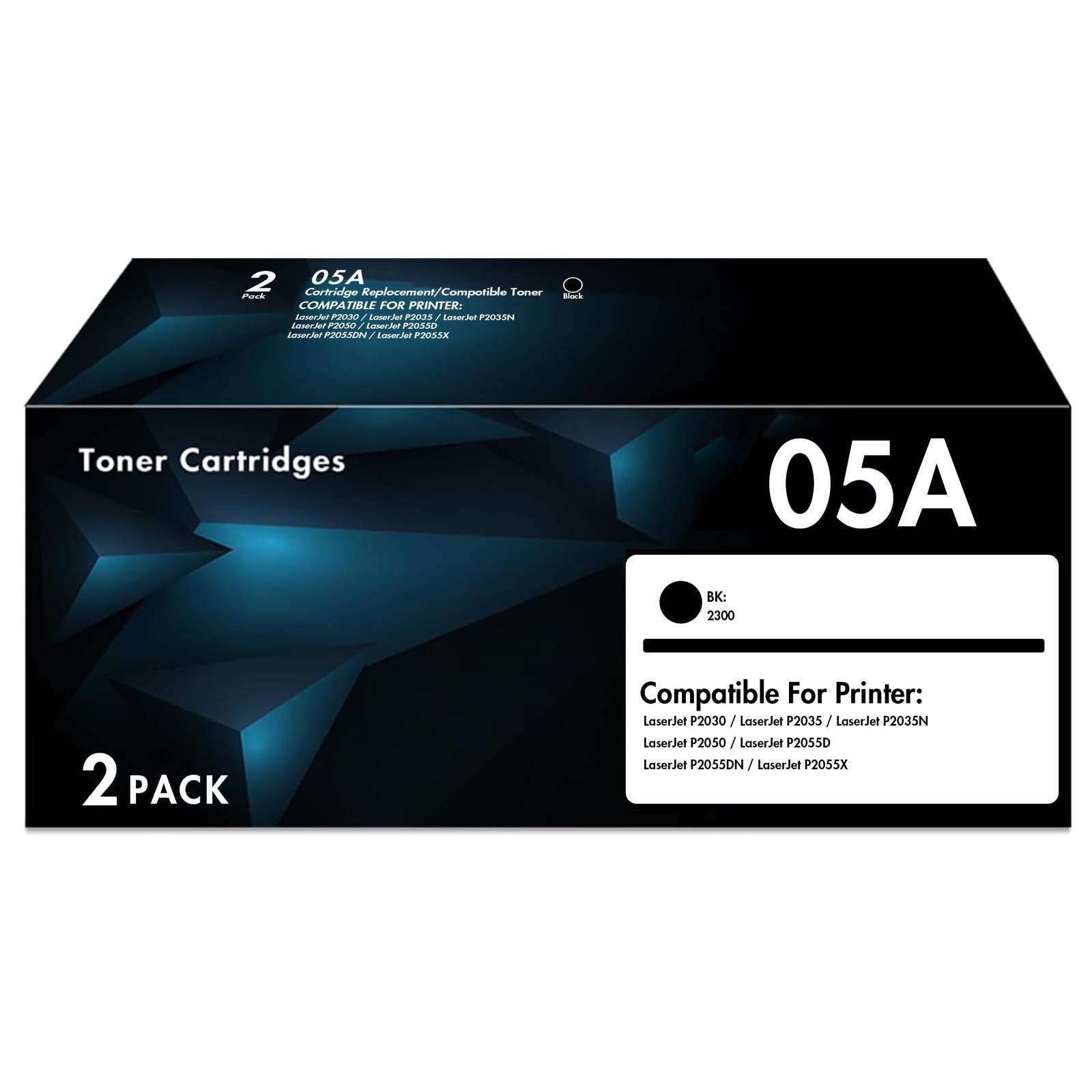 VIPSIM 05A CE505A Toner Cartridge - Replacement HP 05A CE505A Toner Cartridge