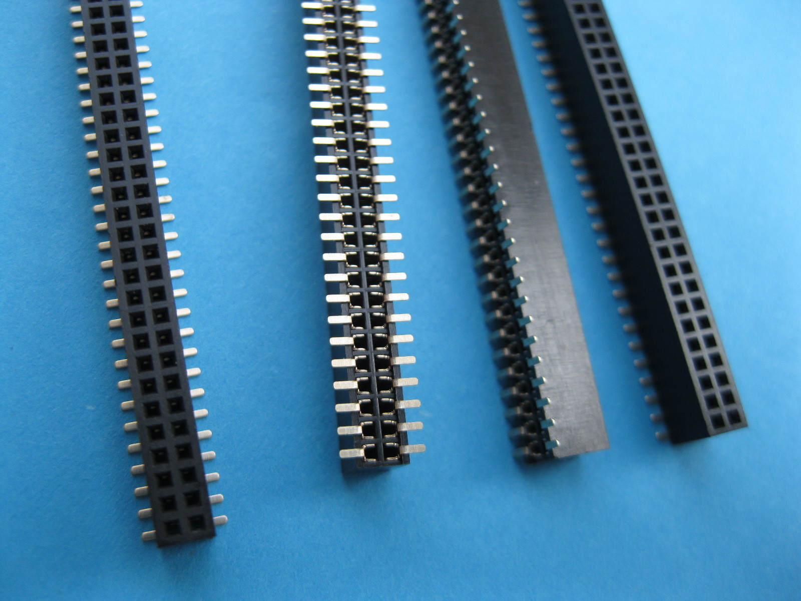 12 pcs Gold SMT SMD 1.27mm 2x40 80pin Breakable Female Pin Header Double Row
