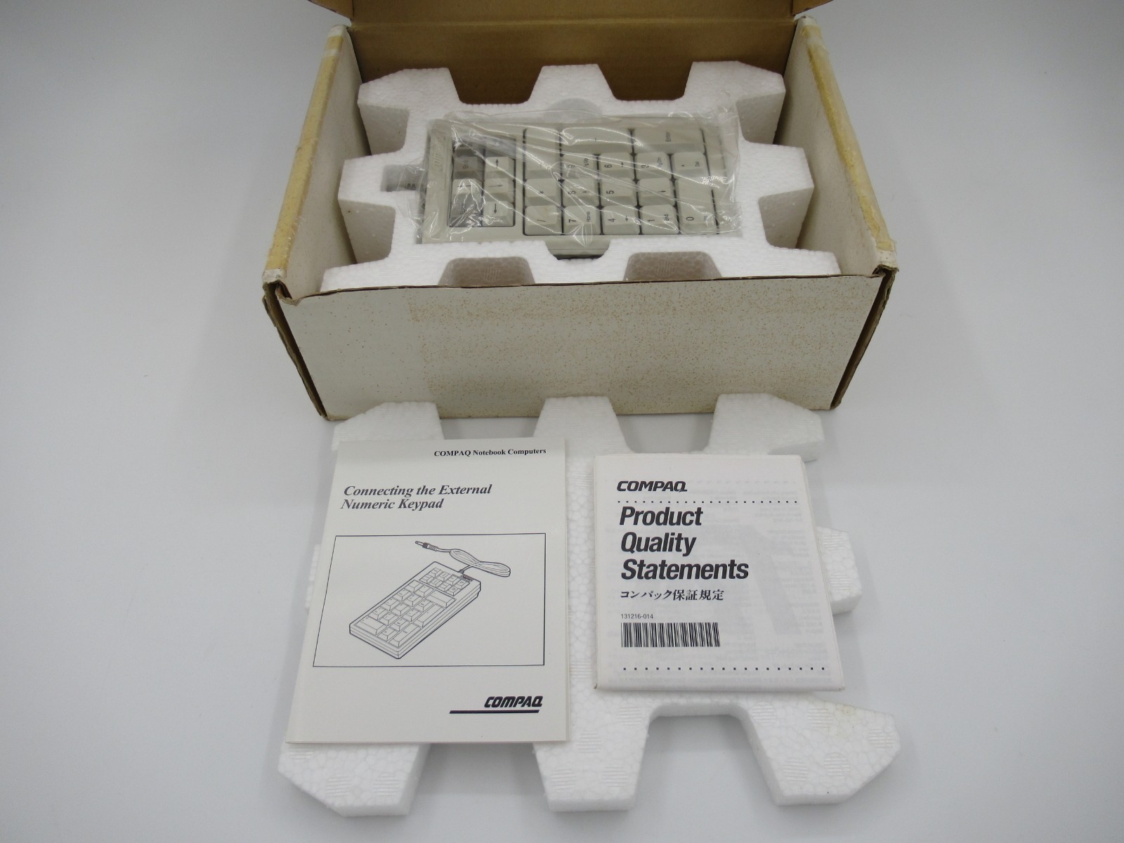 Compaq Numeric Keypad Series 2697 New In Box Vintage Pn 117092-001 "Look"