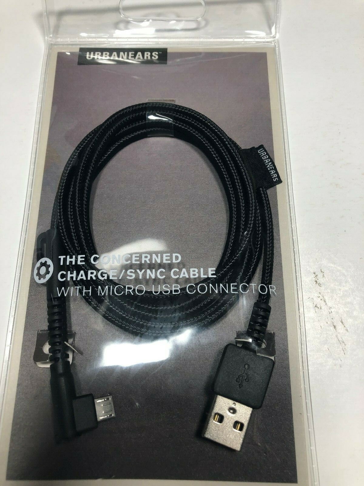 2 pack URBANEARS - The Concerned Charge/Sync Cable with Micro USB Connector