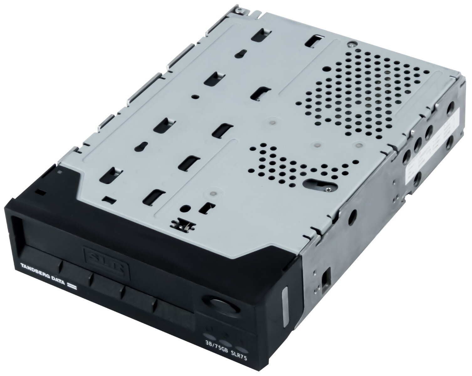 Black Tandberg Streamer SLR75 38/75GB SCSI 68-Pin 5.25''