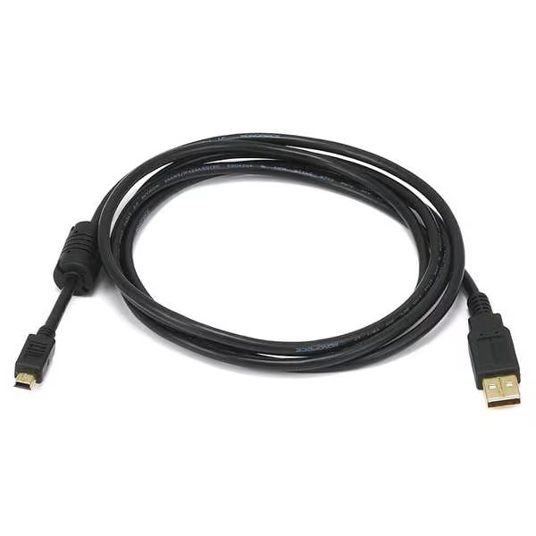 Monoprice Standard USB Cable,Black,36in L 5447 Monoprice 5447 0844660054474