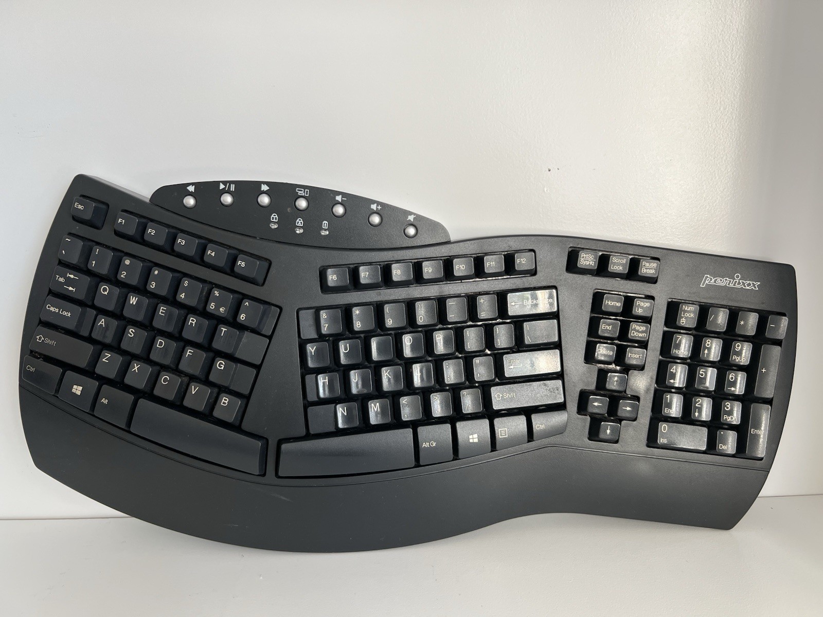 Perixx Periboard-612B Wireless Ergonomic Split Keyboard (No USB Dongle)