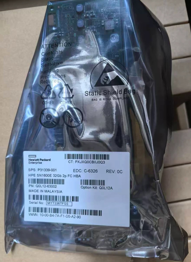 Q0L12A StoreFabric SN1600E 32Gb Dual Port HBA 870000-001 Both Brackets