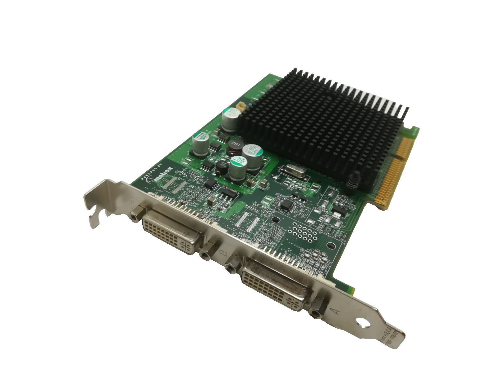 MATROX MILLENNIUM P650 PARHELIA-LX 64MB DDR AGP 8x DUAL DVI #GK13475