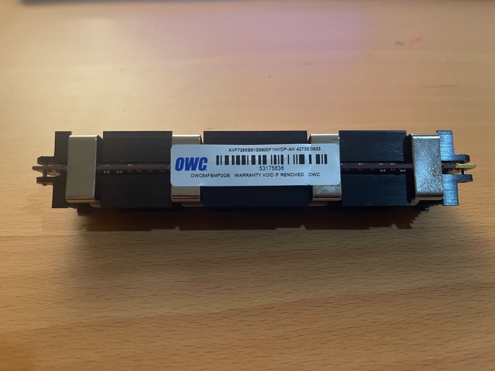 OWC 2GB PC2-6400F 2Rx4 800MHz OWC64FBMP2GB RAM  + HEAT SINKS for Mac PRO