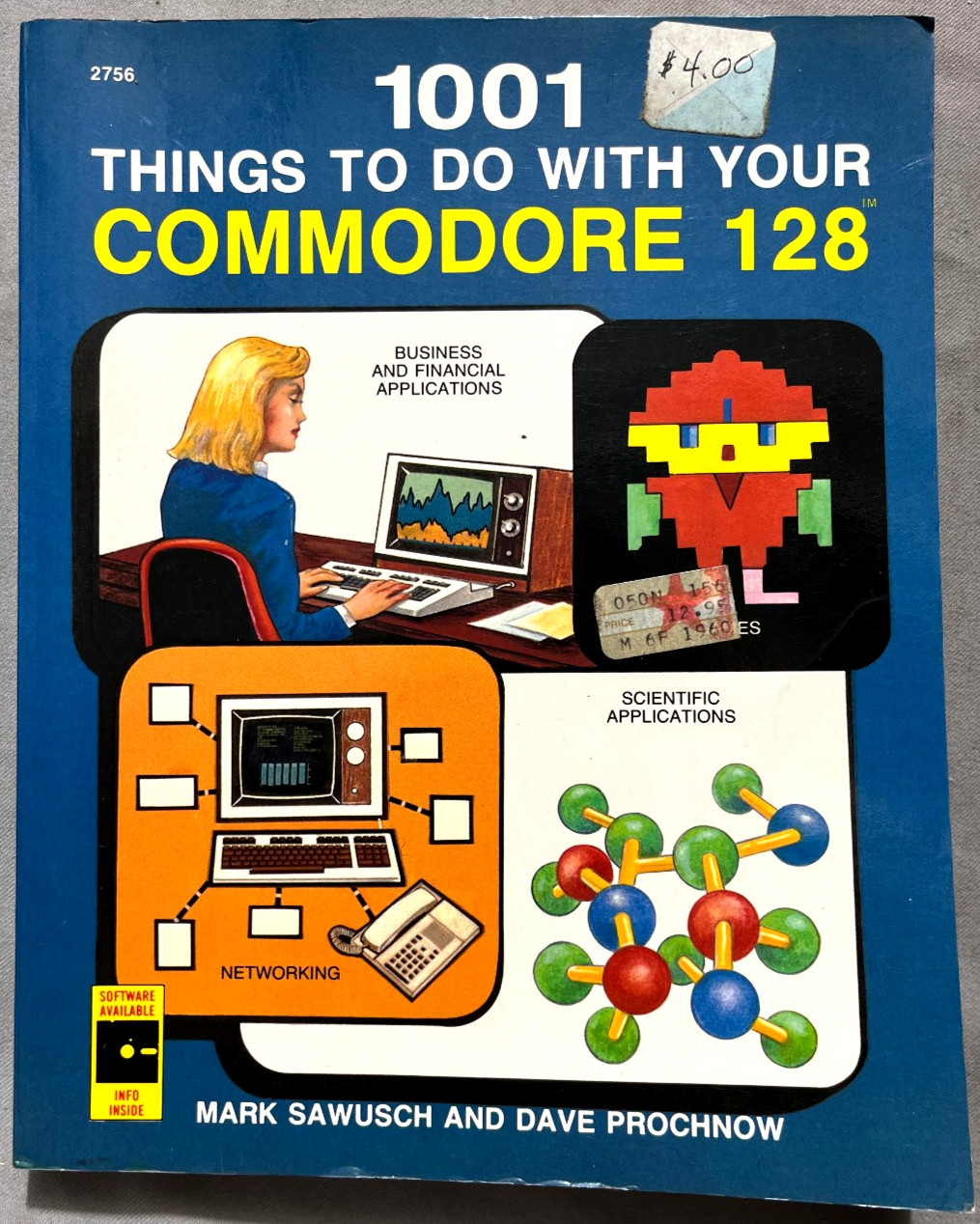 1001 Things to do With Your Commodore 128 book 1986 TAB Books