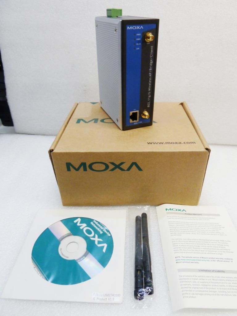 NEW - MOXA Technologies 802.11g/b Wireless AP / Bridge / Client | AWK-1100-US