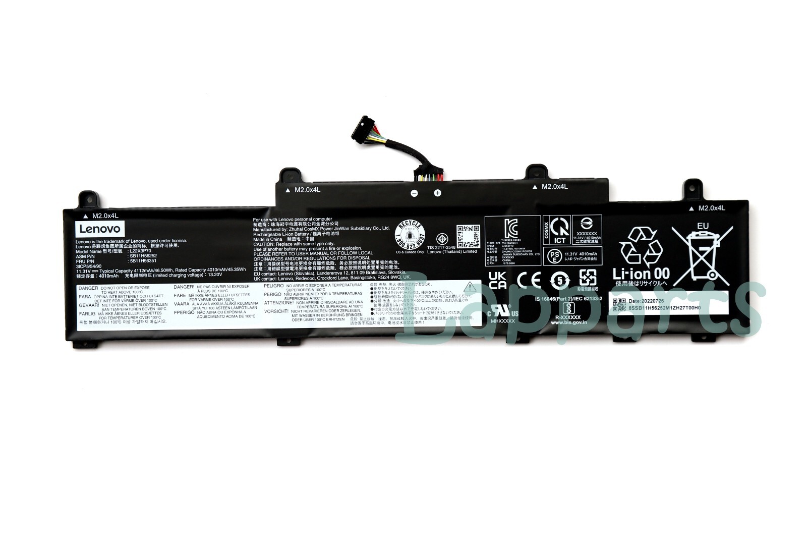 Genuine L22X3P70 L22B3P70 L22L3P70 Battery for LenovoThinkpad L14 L15 Gen 3 / 4