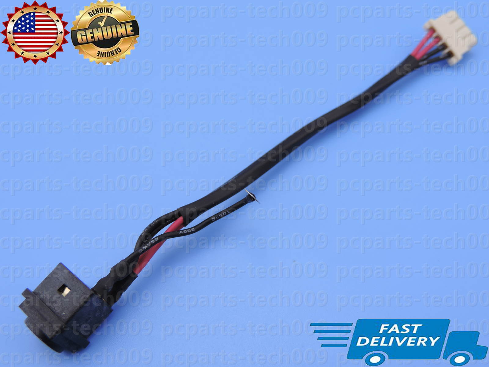 DC power jack harness in cable For Sony Vaio SVE151G11L SVE15112FXS SVE151D11L