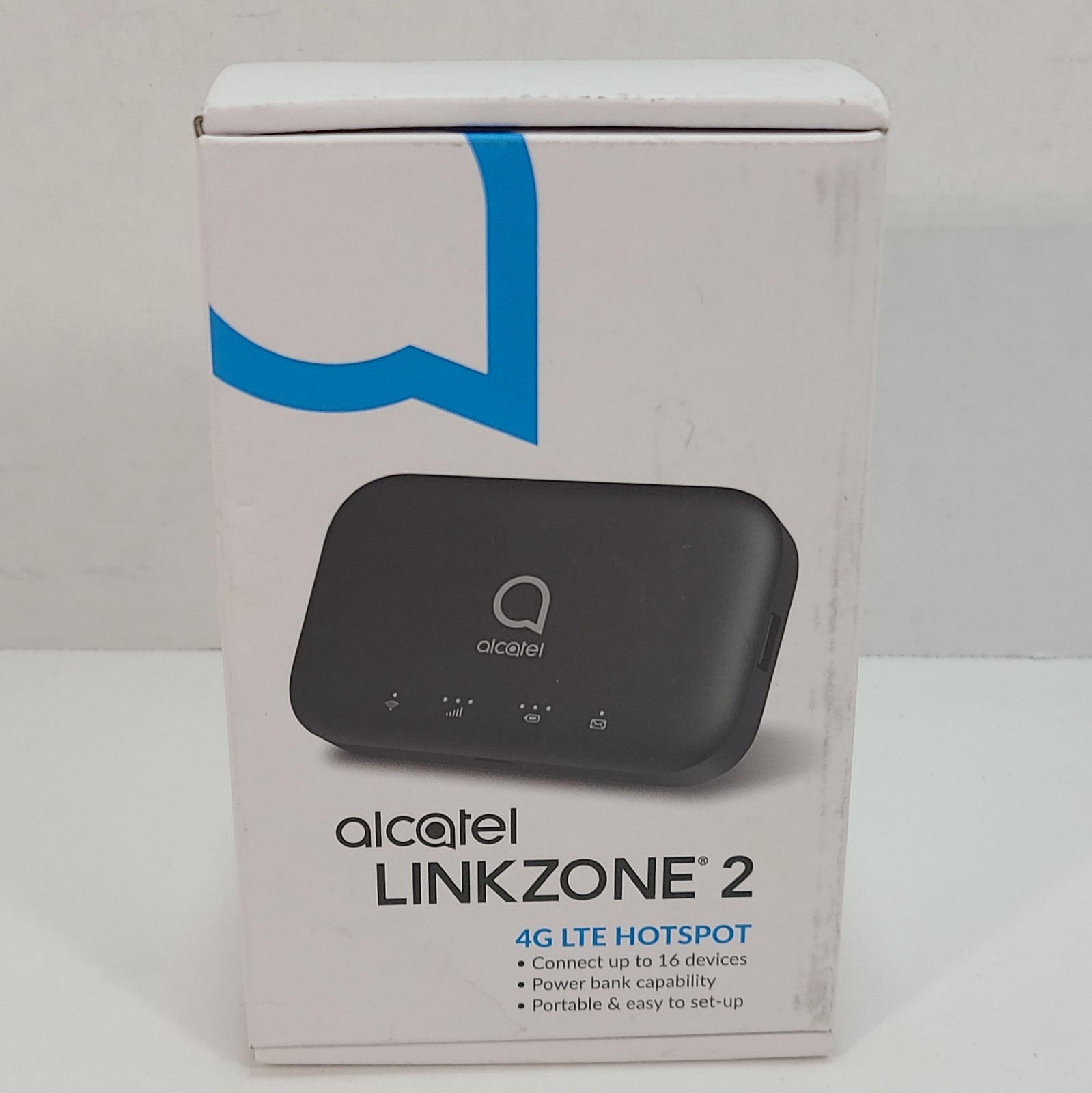 Alcatel Linkzone 2 Mobile WiFi Hotspot Modem 4G LTE Powerbank Boost Mobile New